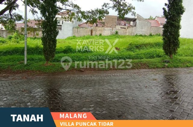 Tanah Kavling Siap Bangun di Villa Puncak Tidar Malang