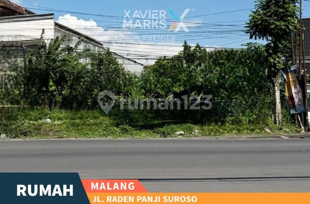 Strategic Land on the Raden Panji Suroso Road Axis, Blimbing, Malang City