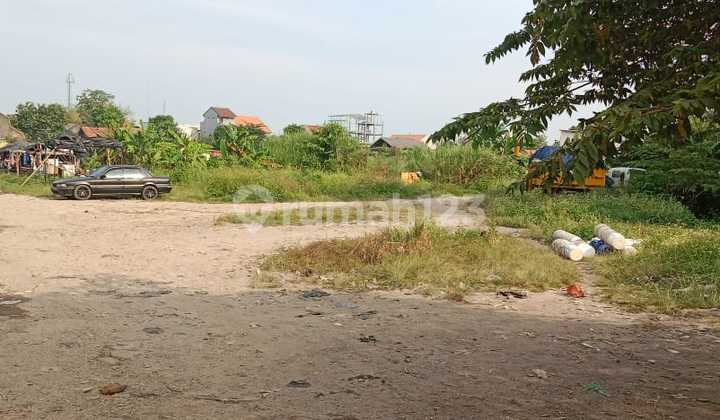 Dijual lahan kosong bagus pinggir jl. raya utama cikarang utara