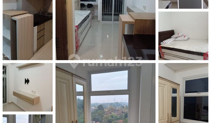 Apartemen Serpong Garden, studio view city lantai 7. Baru Furnished. Tangerang Selatan 2