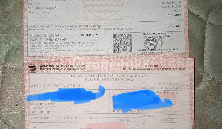 Jual Rumah Hitung Tanahstategis Lokasi 2