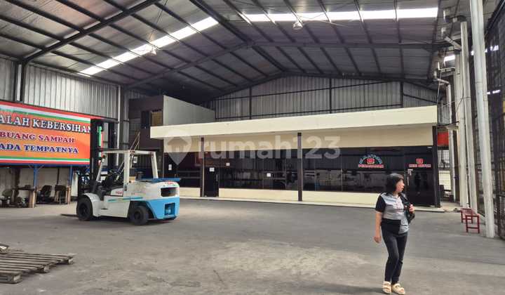 Jual Cepat Gudang Lt 3775 M2 Lb 3500M2 SHM Strategis Jalan Propinsi Cileungsi Jonggol Bogor