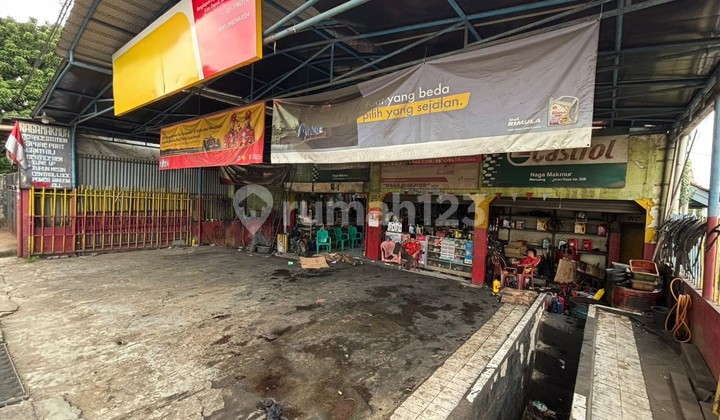 Rumah dan Bengkel Usaha di Jl Raya Sawangan - SHM | Akses Jalan Utama 2