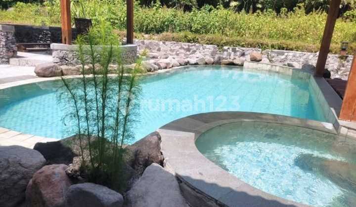 For Sale Beautiful Villa With Swimming Pool In Pakem Sleman