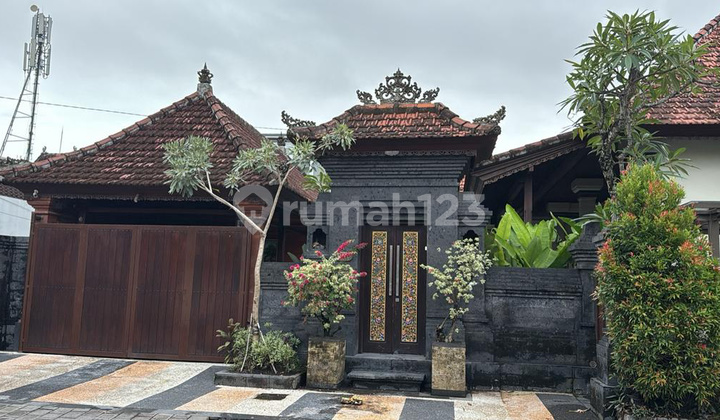 Disewakan Balinese Villa Lokasi Strategis di Batur Sari Sanur
