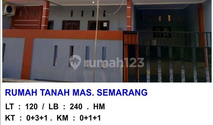 Rumah.tanah Mas Bagunan.bagus 1