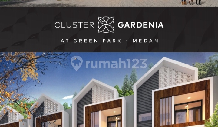 Rumah Siap Huni 2½ Tkt Green Park Gardenia Daerah Kanal