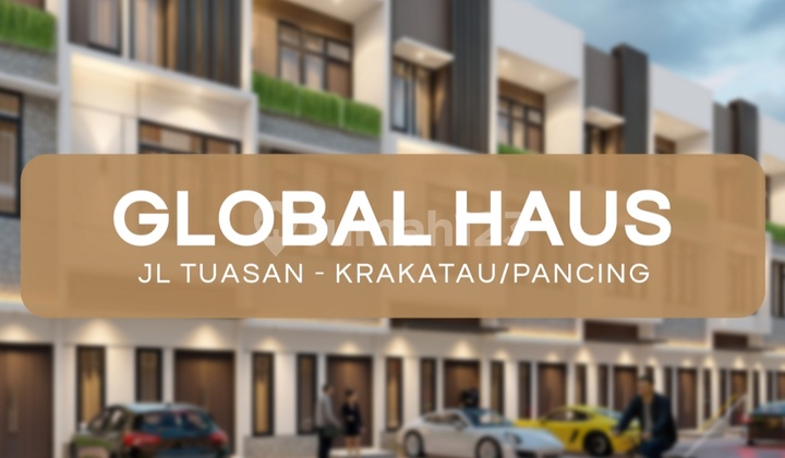 Townhouse Kosong - Siap Huni 3 Tkt Global House Residence Jl. Tuasan 2