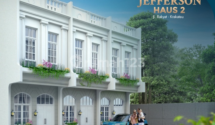 Jefferson House Kosong 2½ Tkt Jl. Rakyat - Krakatau