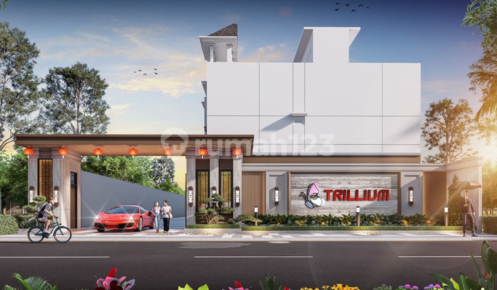 Townhouse 2½ Tkt Komplek Trillium Jl. Kemenangan - Tuasan