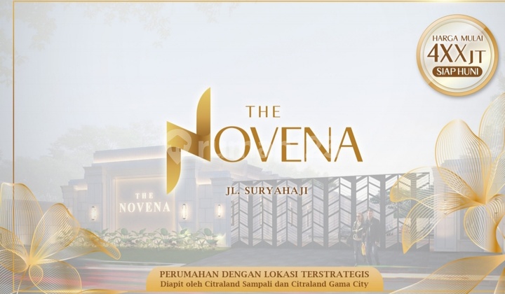 Perumahan Harga Mulai 4xx juta Siap Huni The Novena Jl. Surya Haji 1
