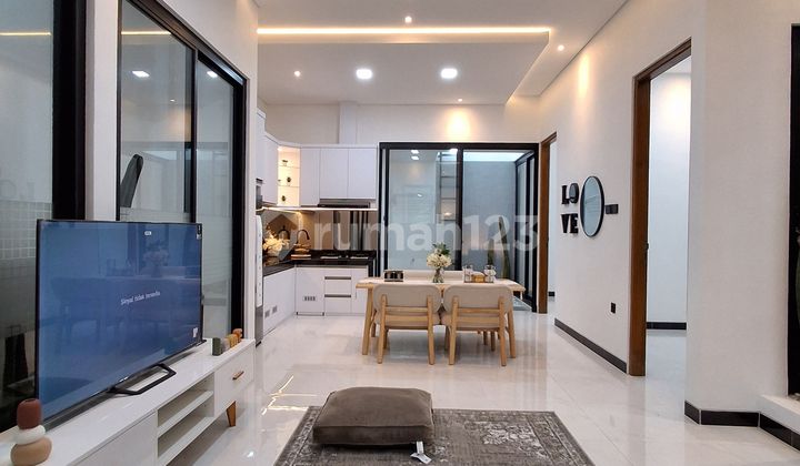 For Sale: Move-in Ready House Near UII Integrated Campus and PPGP Arts Campus, Fully Furnished with Modern Industrial Concept.