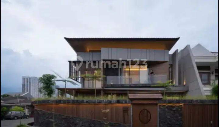 Dijual New 100% Tropical House With Waterfall Manyar Kertoadi Surabaya 2