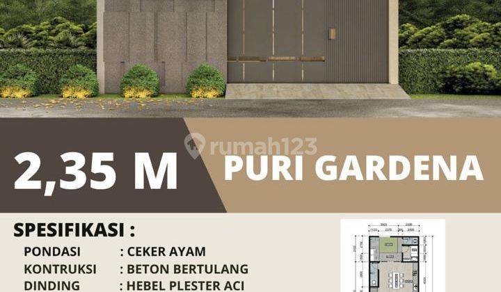 Dijual Rumah Baru Puri Gardena 1