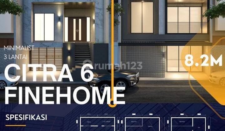 Dijual Rumah Baru Citra 6 Finehome 1