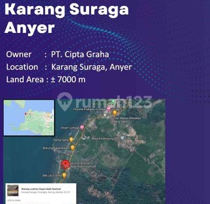 For Sale Quick Land in Anyer
