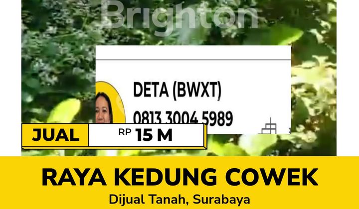 Tanah Raya Kedungcowek Pinggirjalan Kembar
