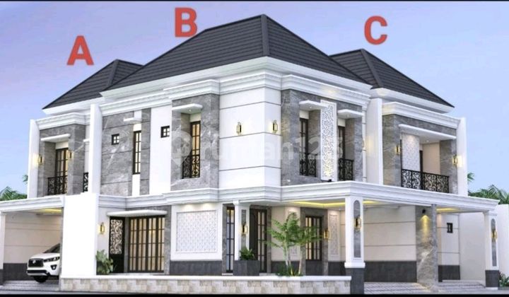 Rumah C Kertajaya Indah 2 Lantai Jalan Besar Serah Terimah April 1