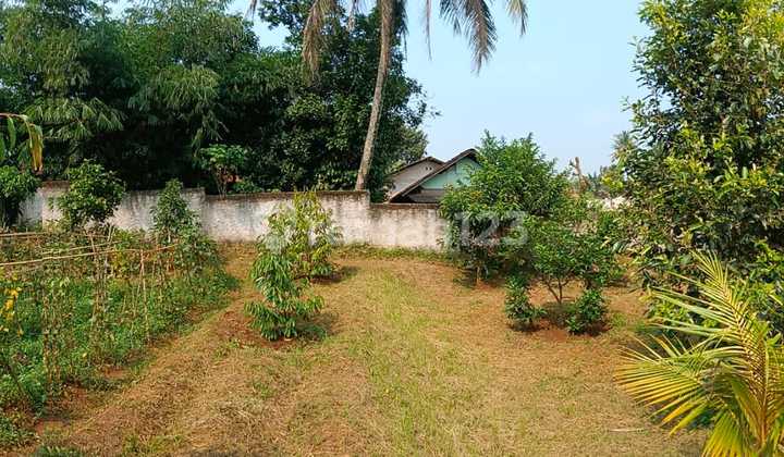 Strategic Garden Land for Sale - Roadside, Ready to Build! Location Only ± 500 Meters From Main Road Suitable for Investment, Residential, Warehouse, or Business! in Bumi Mas Ciseeng, Bogor