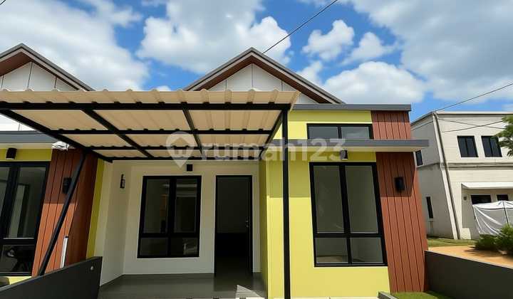 SIAP HUNI RUMAH MURAH SUDAH SEMI FURNISHED SANGAT DEKAT AKSES BSD 