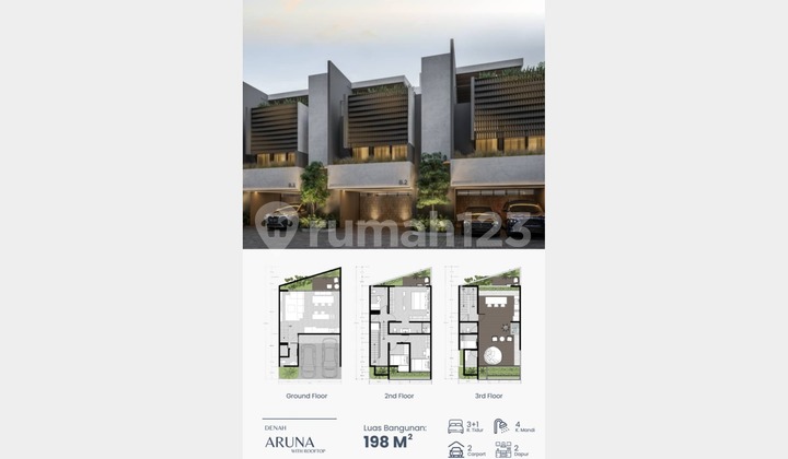 Iconic Aruna Private Rooftop di Kawasan Premium Cilandak. Free AC, Subsidi Biaya KPR dan Voucher Belanja 20 Juta Iconic Aruna Private Rooftop di Kawasan Premium Cilandak. Free AC, Subsidi Biaya KPR dan Voucher Belanja 20 Juta