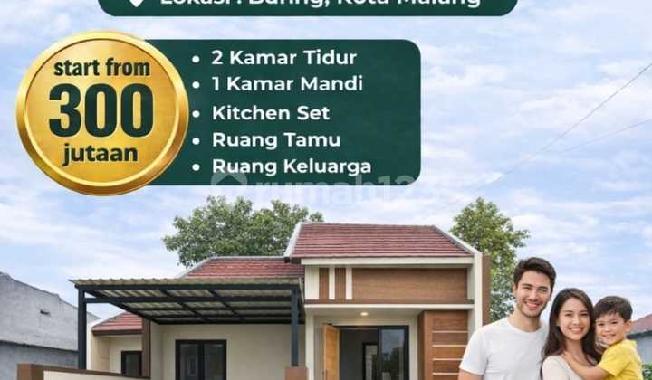 2 Menit Gor Ken Arok Perumahan Villa Salsabila Legalitas SHM, Bukan Girik 2 Menit Gor Ken Arok Perumahan Villa Salsabila Legalitas SHM, Bukan Girik