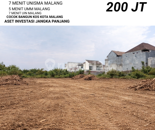 Tanah Siap Bangun Cocok untuk Investasi atau Kost