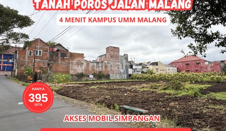 DIJUAL TANAH MURAH MALANG HANYA 2 MENIT KAMPUS UMM
