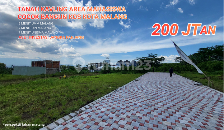 Ready-to-Build Plot in Front of UMM Campus, Very Strategic Location