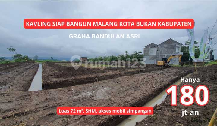 Land for Sale Ready to Build in Bandulan Sukun