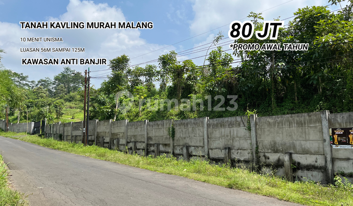 Dijual Taah Kavling Siap Bangun di Malang