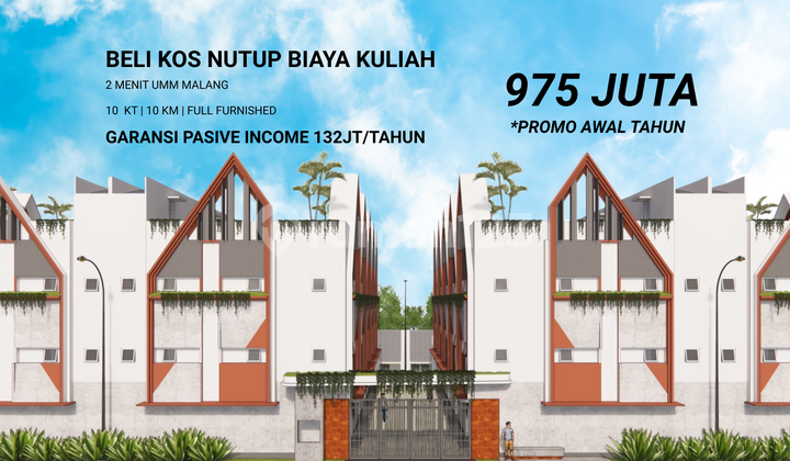 Boarding House in Front of Ummporos Campus Street