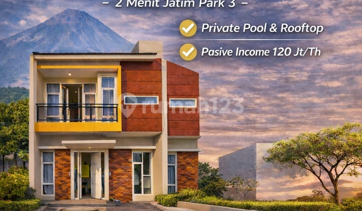 Batu Guarantee Tourism Area Passive Income Villa Junrejo Accept SHM Batu Guarantee Tourism Area Passive Income Villa Junrejo Accept SHM