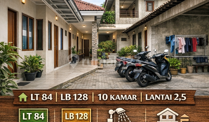 Dijual Rumah Kost Potensial di Kawasan Tunggulwulung, Malang