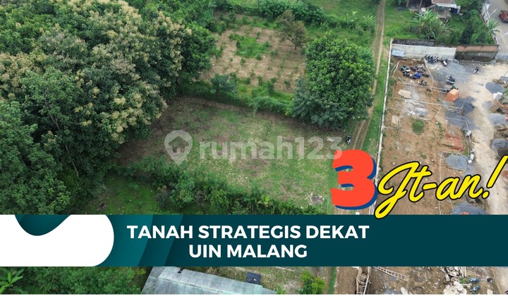 FOR SALE STRATEGIC LAND AT AN AFFORDABLE PRICE IN MALANG