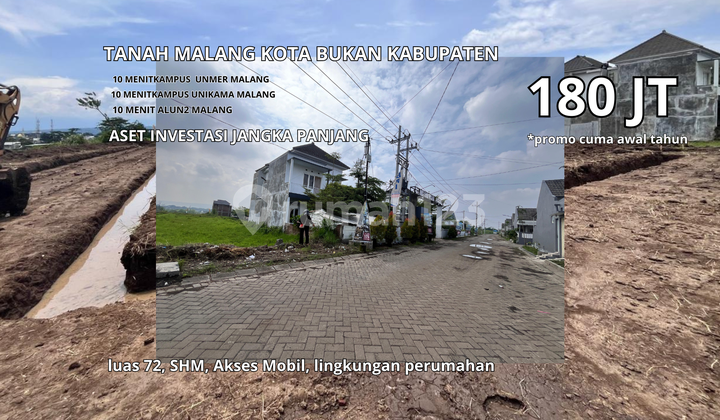 Land Ready to Build in Malang CityHousing Area