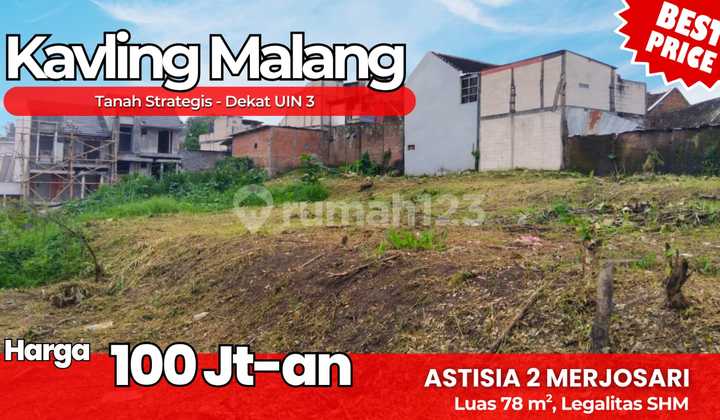 dijual tanah di malang dengan harga terjangkau haanya 7 menit UMM