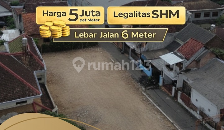 Dekat Exit Tol Malang Akses Jalan 6 Meter Tanah Luas 141 M SHM Dekat Exit Tol Malang Akses Jalan 6 Meter Tanah Luas 141 M SHM