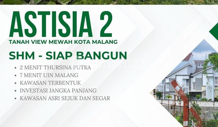 STRATEGIC LAND PLOT ONLY 7 MINUTES FROM UIN MALANG