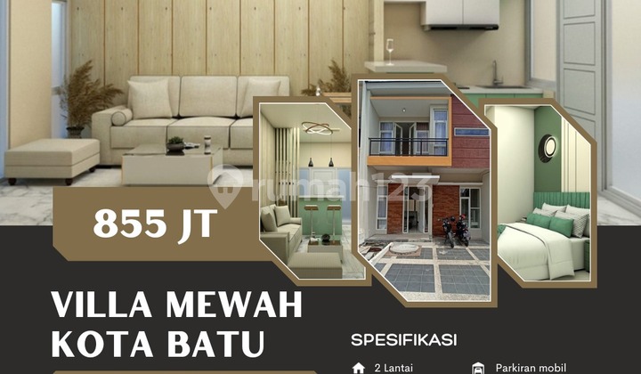 Villa Junrejo Garansi Passive Income Area Wisata Batu Terima SHM Villa Junrejo Garansi Passive Income Area Wisata Batu Terima SHM