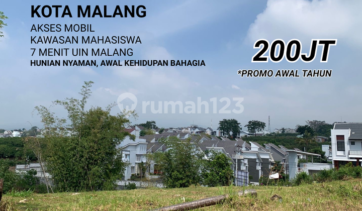 Land Ready to Build on Jljoyoagung Malang