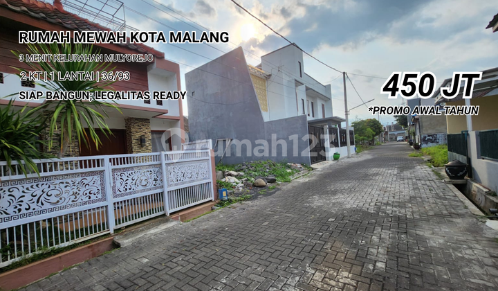 Dijual Rumah di Perumah Griya Mulya Asri Sukun Malang
