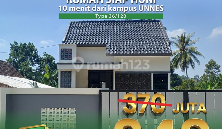 Rumah Pesan Bangun Gunungpati Taman Pakintelan Type 36 Strategis dan Murah 1