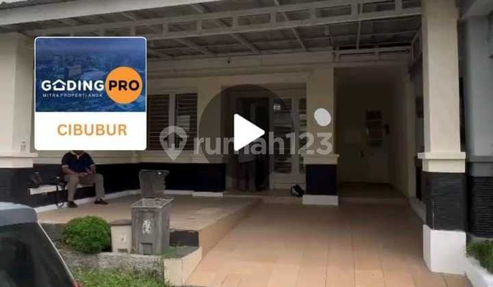 For Rent, Ready-to-Occupy House in Cibubur Tourist City 1