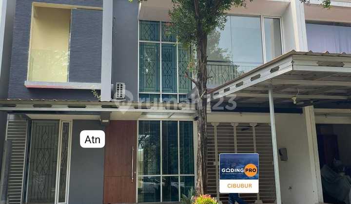 Di Jual & di Sewakan Rumah Depan Taman Rapih & Siap Huni di Cibubur