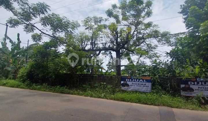 Dijual Kavling Harga di Bawah NJOP Pinggir Jalan Lewinanggung Tapos Depok