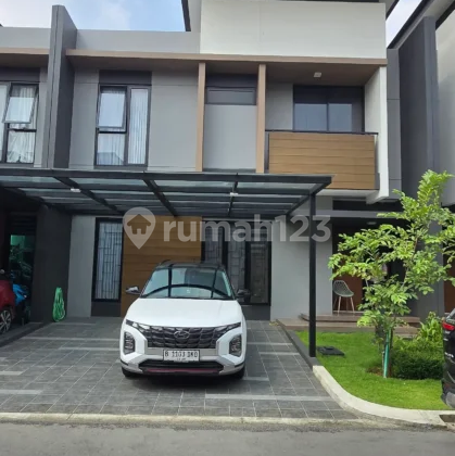 Jual Rumah Modern 2 Lantai Full Furnish di Cluster Mulberry Summarecon Bekasi