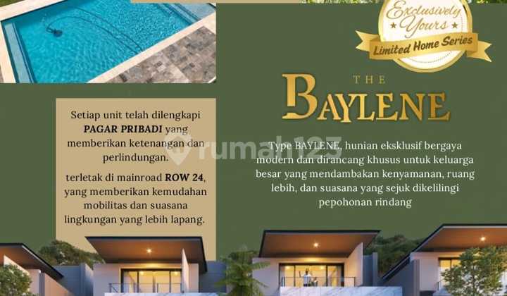 New Type Baylene Deluxe, Rumah Mewah 2 Lantai Cluster Eksklusif. 2