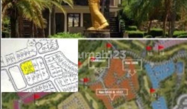 Dijual 2 Kavling Berlokasi Di Permata Sentul Golf 