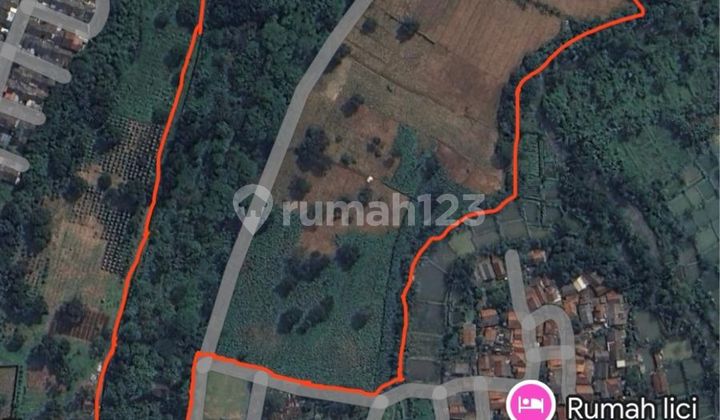 Jual Tanah Dibawah Njop Dipinggir Jalan Raya Parung Bogor 